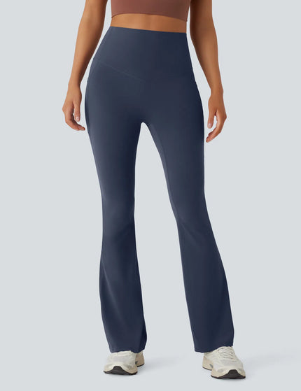 Leggings de yoga bootcut à taille haute, avec poche et effet amincissant Mood Indigo