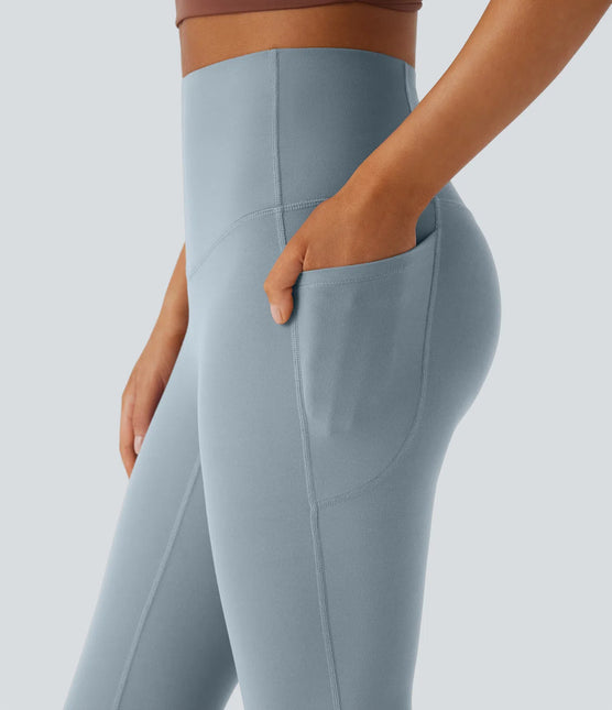 Leggings de yoga bootcut Halara à taille haute, avec poche et effet amincissant