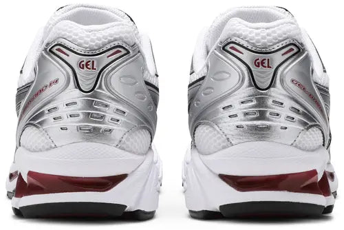 GEL KAYANO 14 ROUGE ARGENT PUR