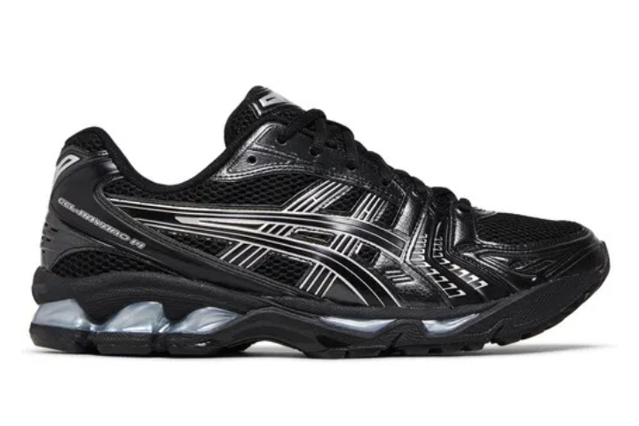 GEL KAYANO 14 BLACK PURE SILVER