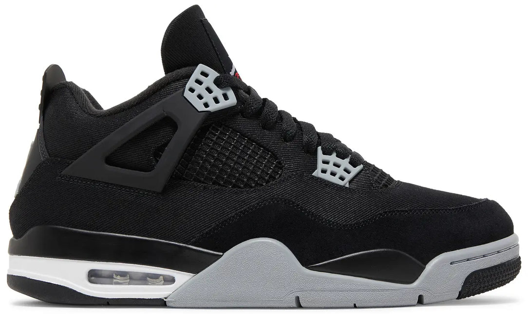 AJ 4 RETRO SE BLACK CANVAS