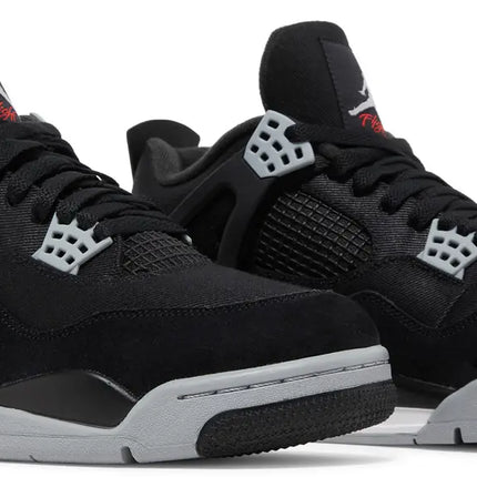 AJ 4 RETRO SE BLACK CANVAS