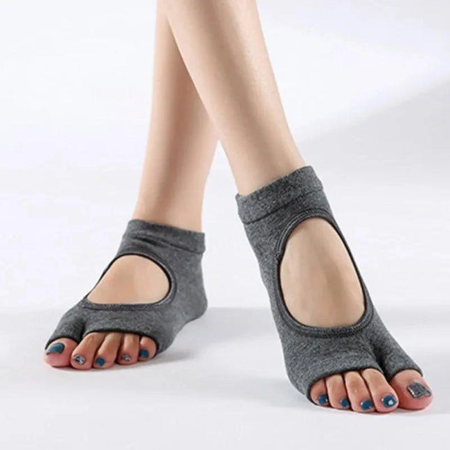 Two pairs of non-slip yoga socks / Pilates socks