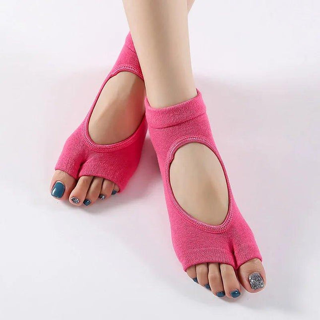 Two pairs of non-slip yoga socks / Pilates socks