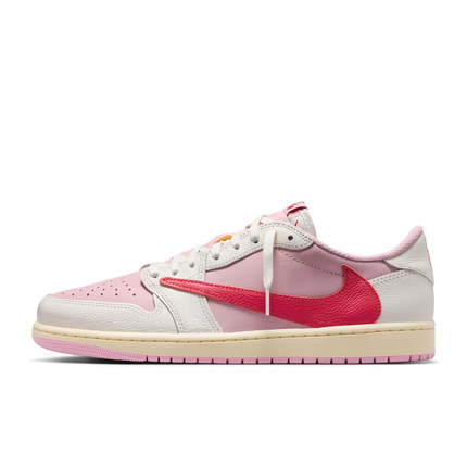 Air Jordan 1 Retro Low OG SP Travis Scott Sail Tropical Pink