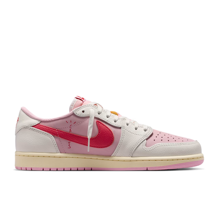 Air Jordan 1 Retro Low OG SP Travis Scott Sail Tropical Pink