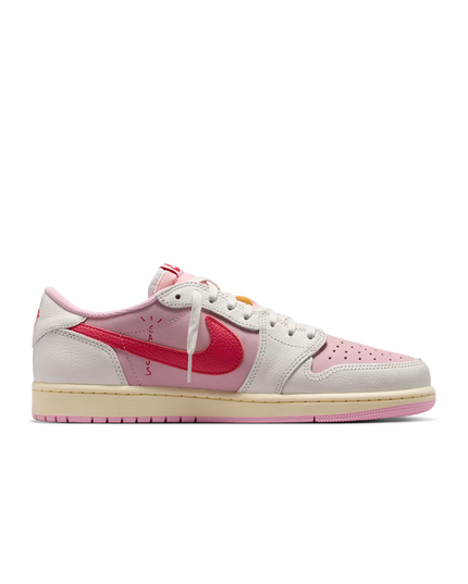 Air Jordan 1 Retro Low OG SP Travis Scott Sail Tropical Pink