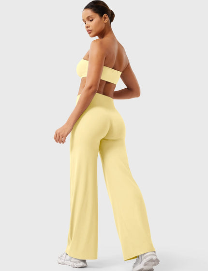 Leggings Droits Eddiy - Jaune bohème femme été 2026 Lumière Bohème
 