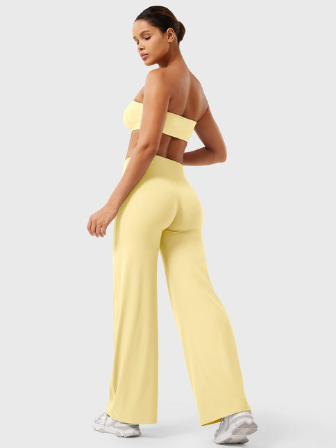 Leggings Droits Eddiy - Jaune bohème femme été 2026 Lumière Bohème
 