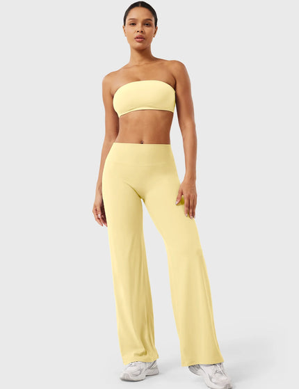 Leggings Droits Eddiy - Jaune bohème femme été 2026 Lumière Bohème
 