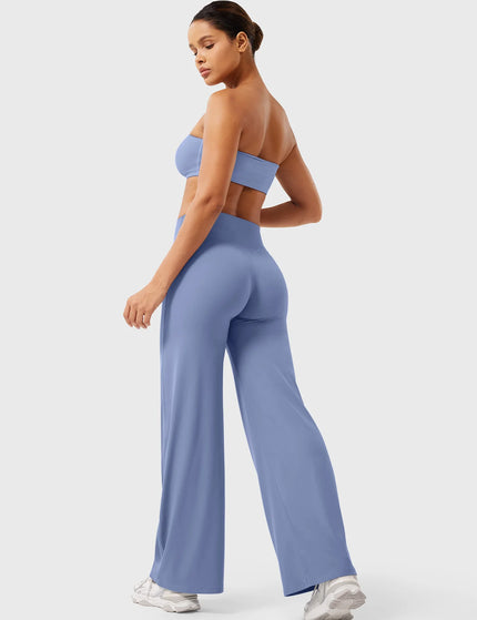 Leggings Droits Eddiy - Bleu bohème femme été 2026 Lumière Bohème