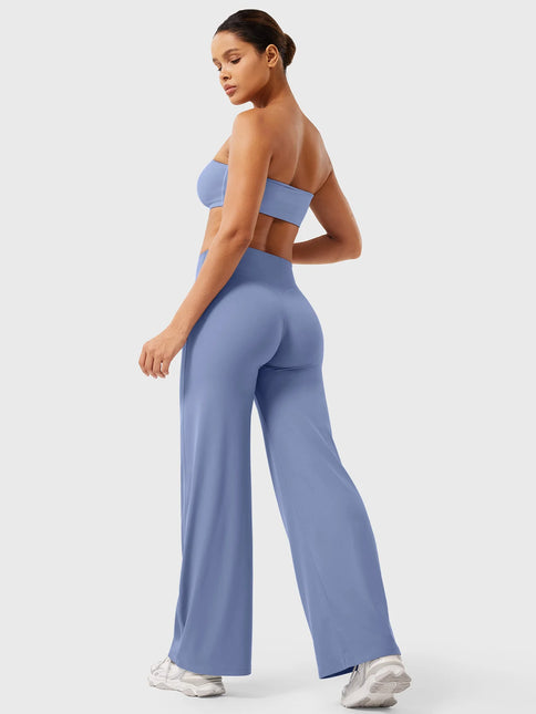 Leggings Droits Eddiy - Bleu bohème femme été 2026 Lumière Bohème