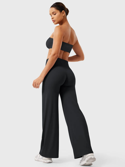 Leggings Droits Eddiy - Noir bohème femme été 2026 Lumière Bohème