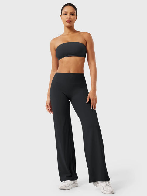 Leggings Droits Eddiy - Noir bohème femme été 2026 Lumière Bohème